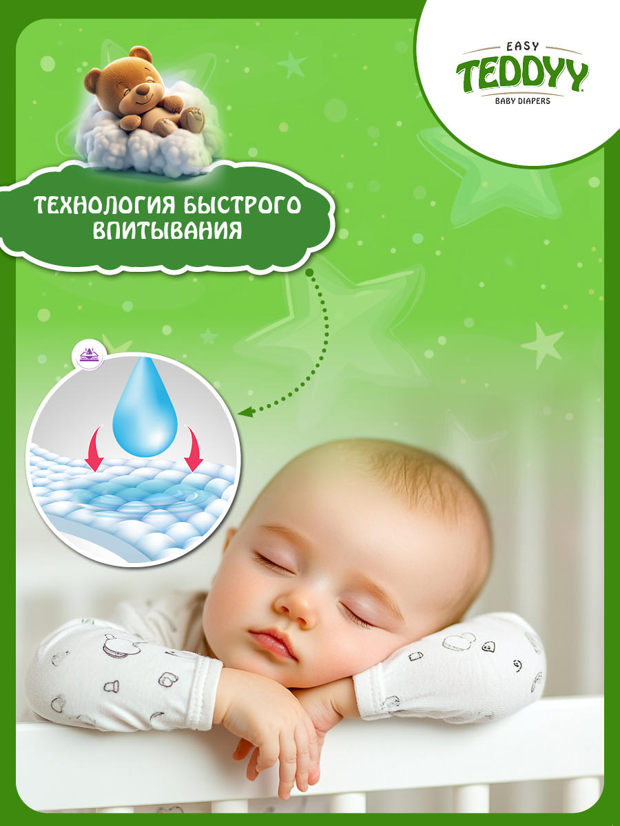 Подгузники Teddy Baby Easy - фото 7