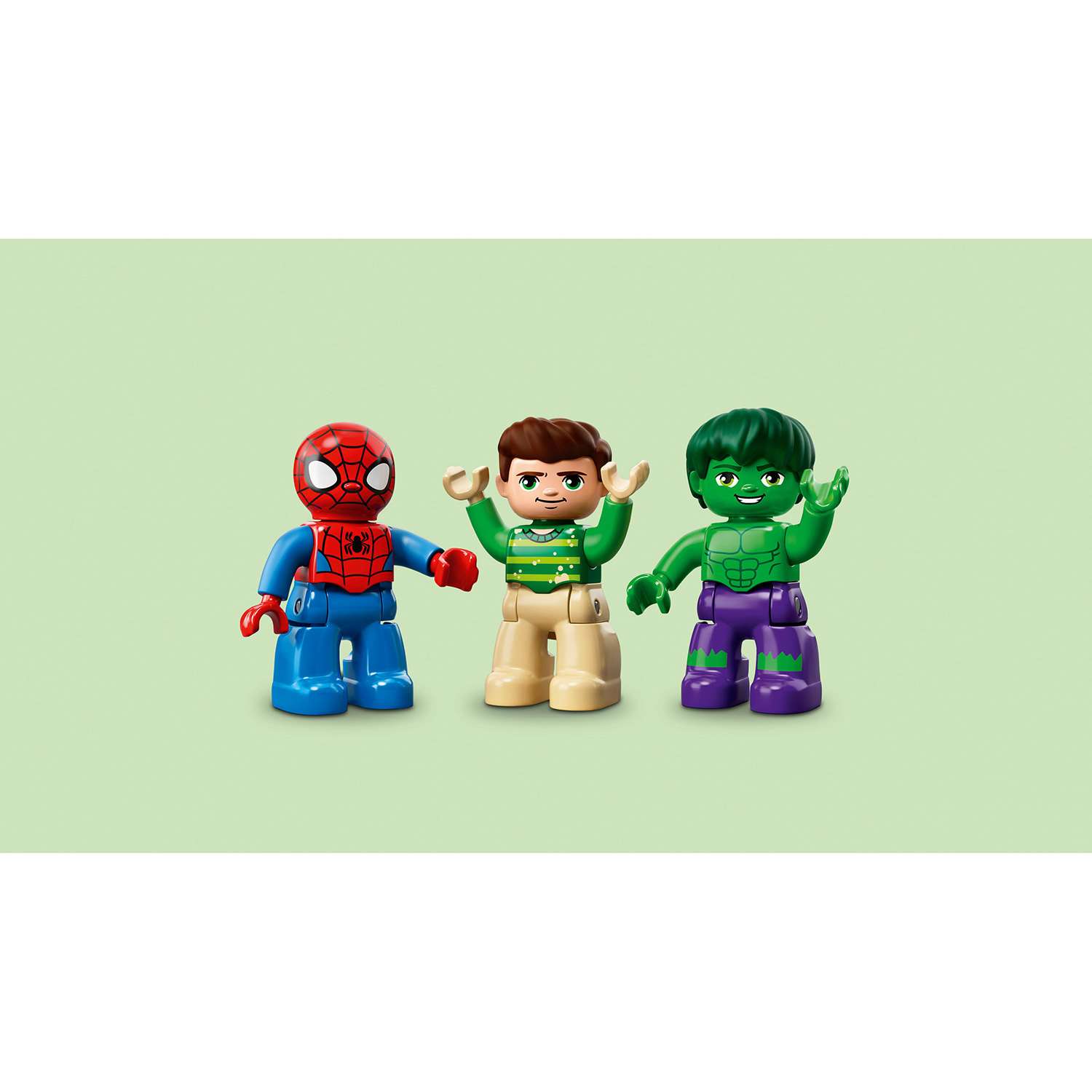 Конструктор LEGO DUPLO Super Heroes Приключения Человека-паука и Халка 10876 - фото 7