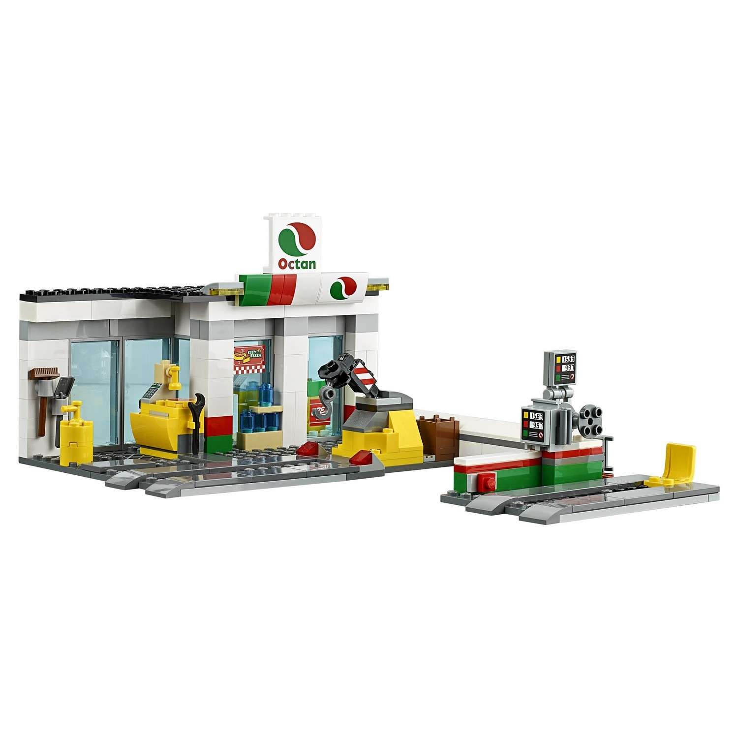 Конструктор LEGO City Town Станция технического обслуживания (60132) - фото 13