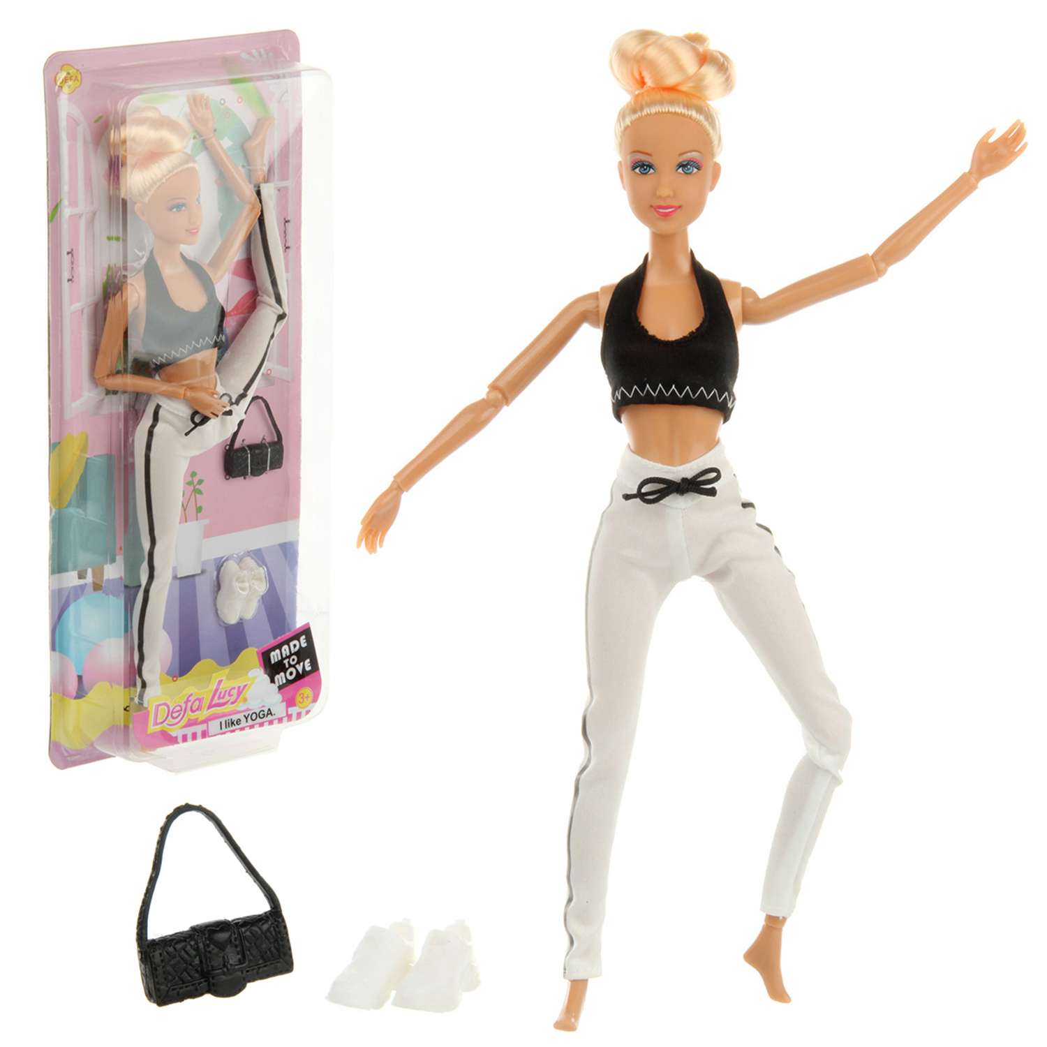 Кукла модель Барби Veld Co гимнастка 115990 - фото 7