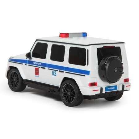 Машина Rastar РУ 1:24 Mercedes-Benz G63 Белая 95800P