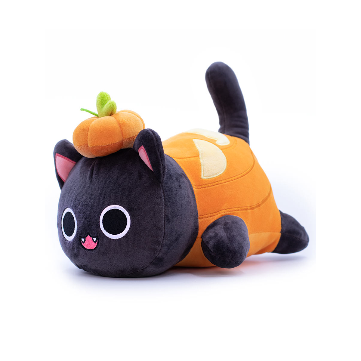 Мягкая игрушка-подушка Михи-Михи кот Тыковка Pumpkin Cat 25 см - фото 1