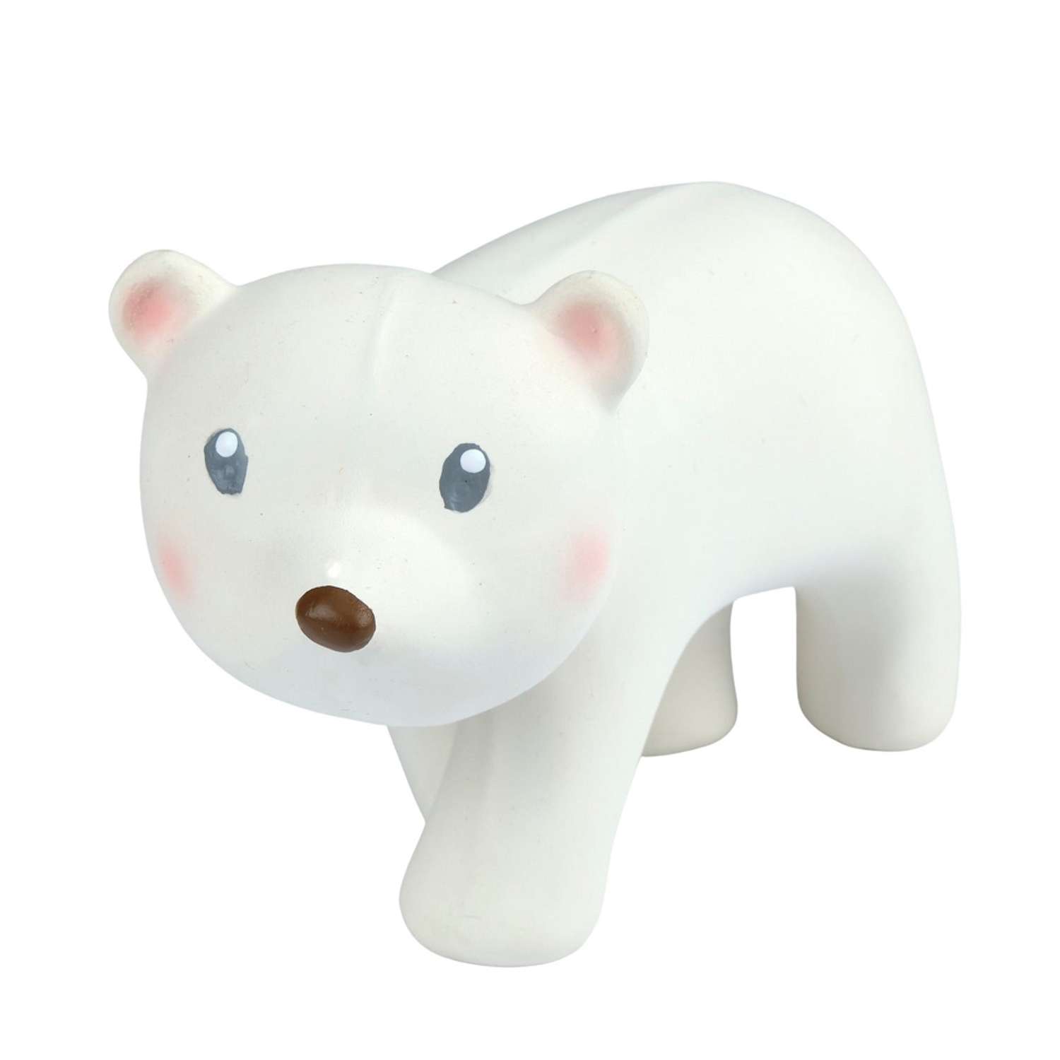 Игрушка-прорезыватель Tikiri из каучука Полярный медведь в подарочной упаковке - фото 2