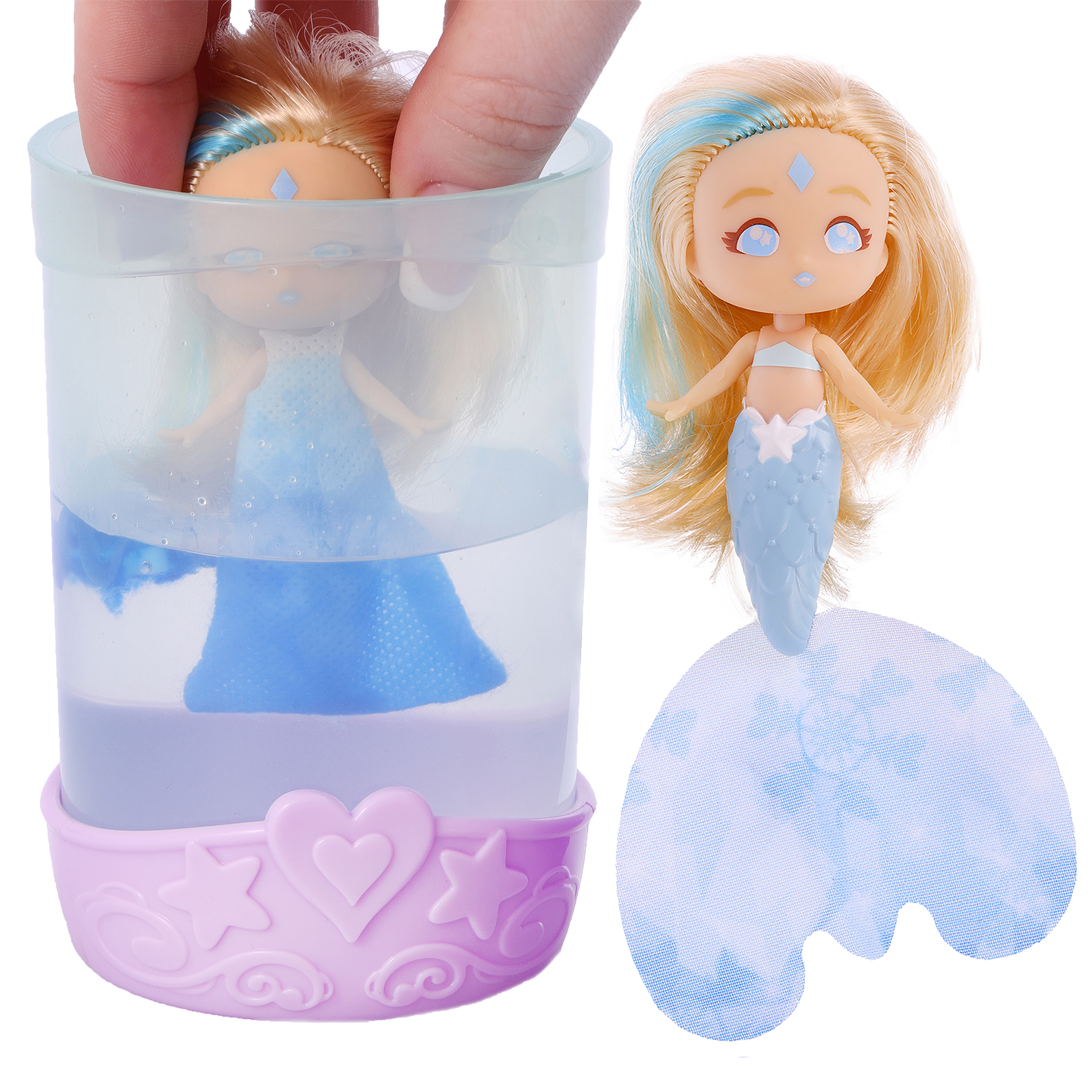 Кукла-сюрприз SEASTERS СиСтерс Принцесса русалка Арджа набор с аксессуарами и питомцем EAT15100 - фото 8