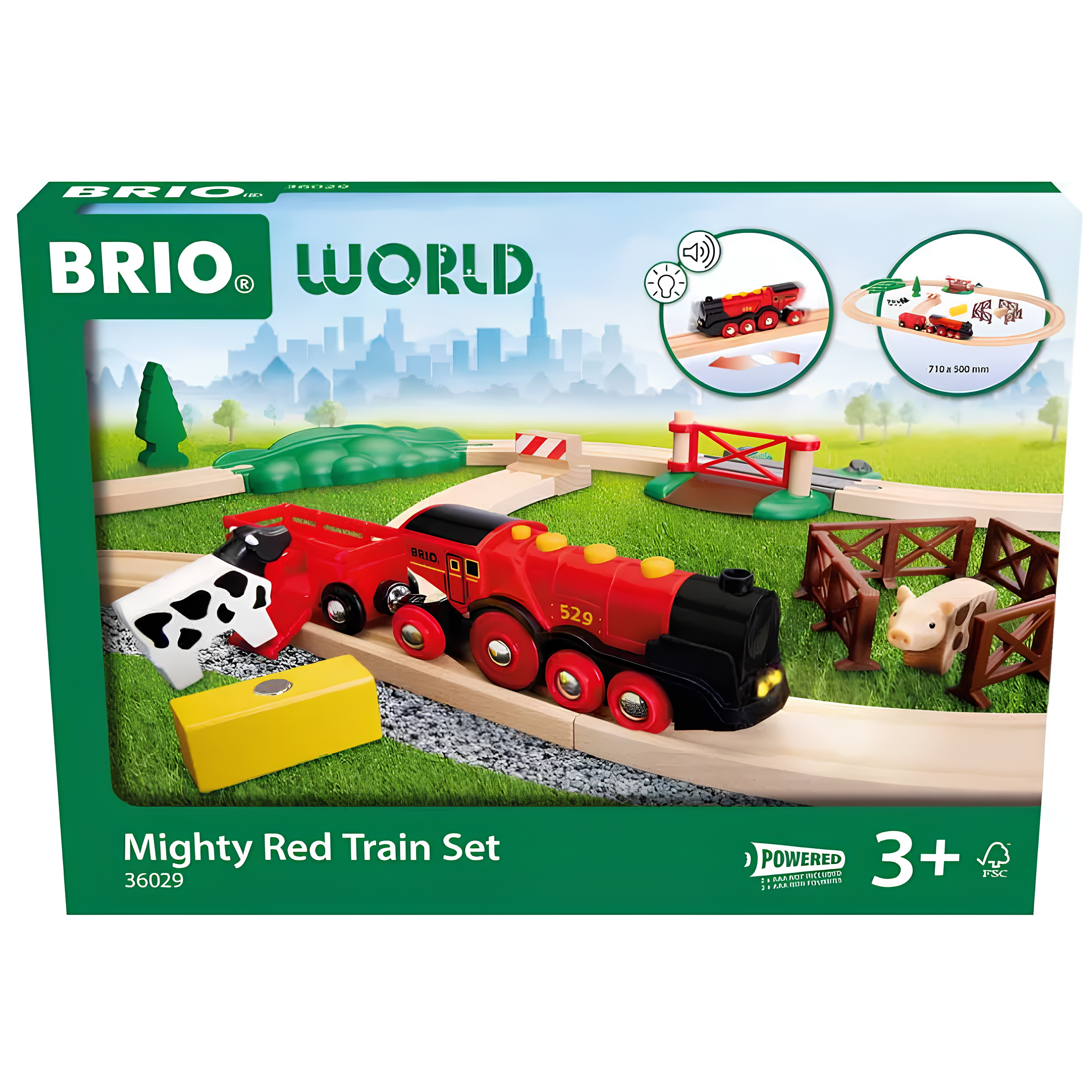 Набор железнодорожный Brio 71 см 36029 - фото 10