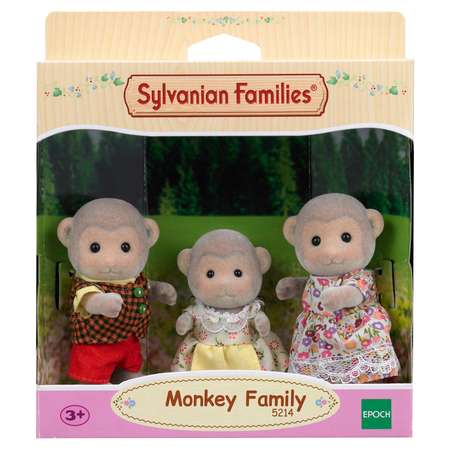 Набор Sylvanian Families Семья Обезьян, 3 фигурки (5214)