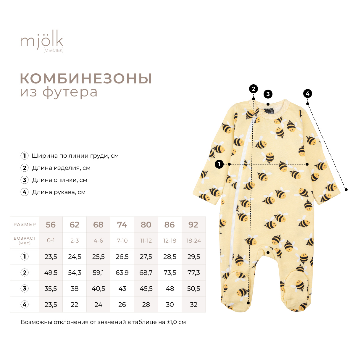 Комбинезон Mjolk 6456071 - фото 2