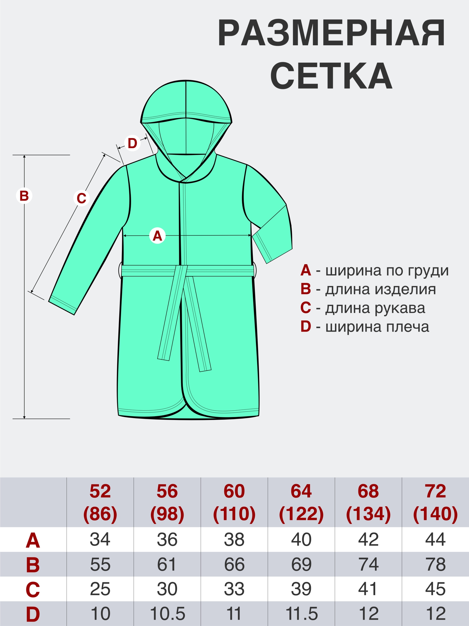 Халат Утенок 900/1 бирюза - фото 12