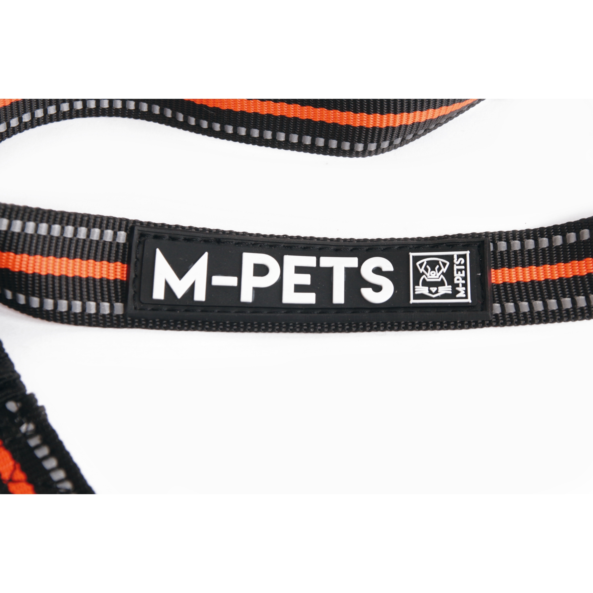 Поводок для собак M-Pets Jogging Оранж-Черн 10818499 - фото 5