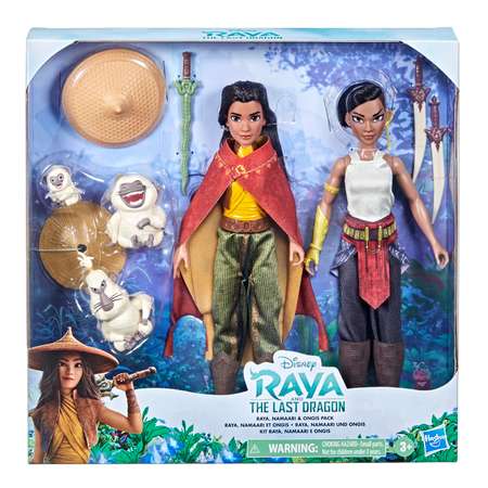 Набор игровой Disney Raya классические куклы Райя и Намаари F13625L0