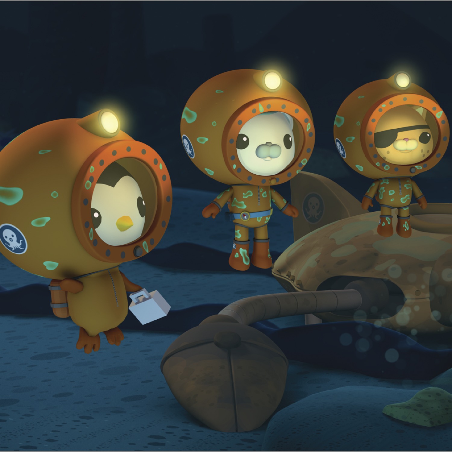 Набор Octonauts Песо и подводная лодка Gup-E Y1961 - фото 9