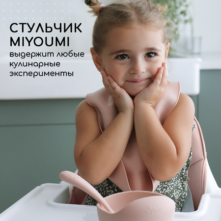 Стульчик для кормления Miyoumi Blush классический