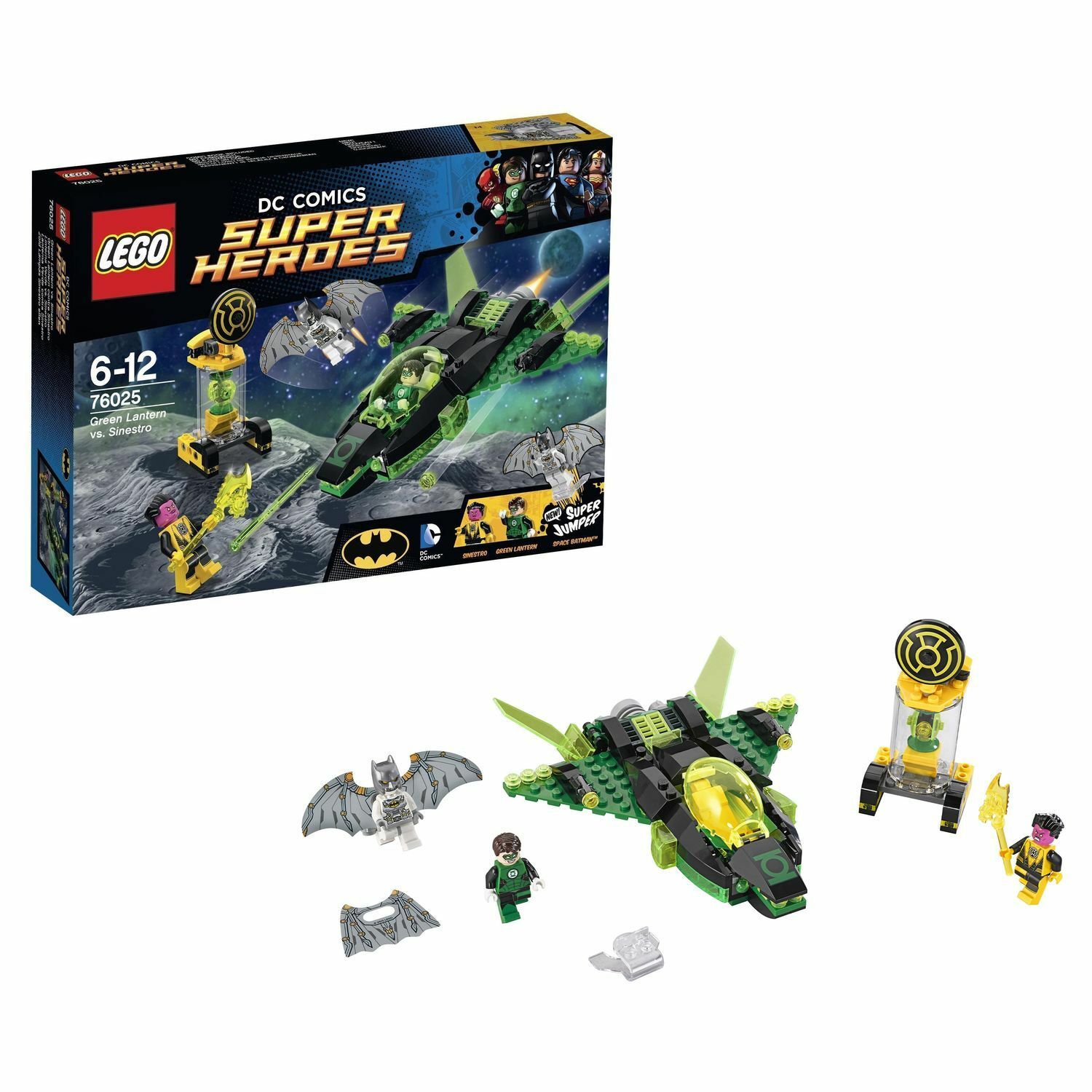 Конструктор LEGO Super Heroes Зеленый Фонарь против Синестро (76025) купить  по цене 1999 ₽ в интернет-магазине Детский мир