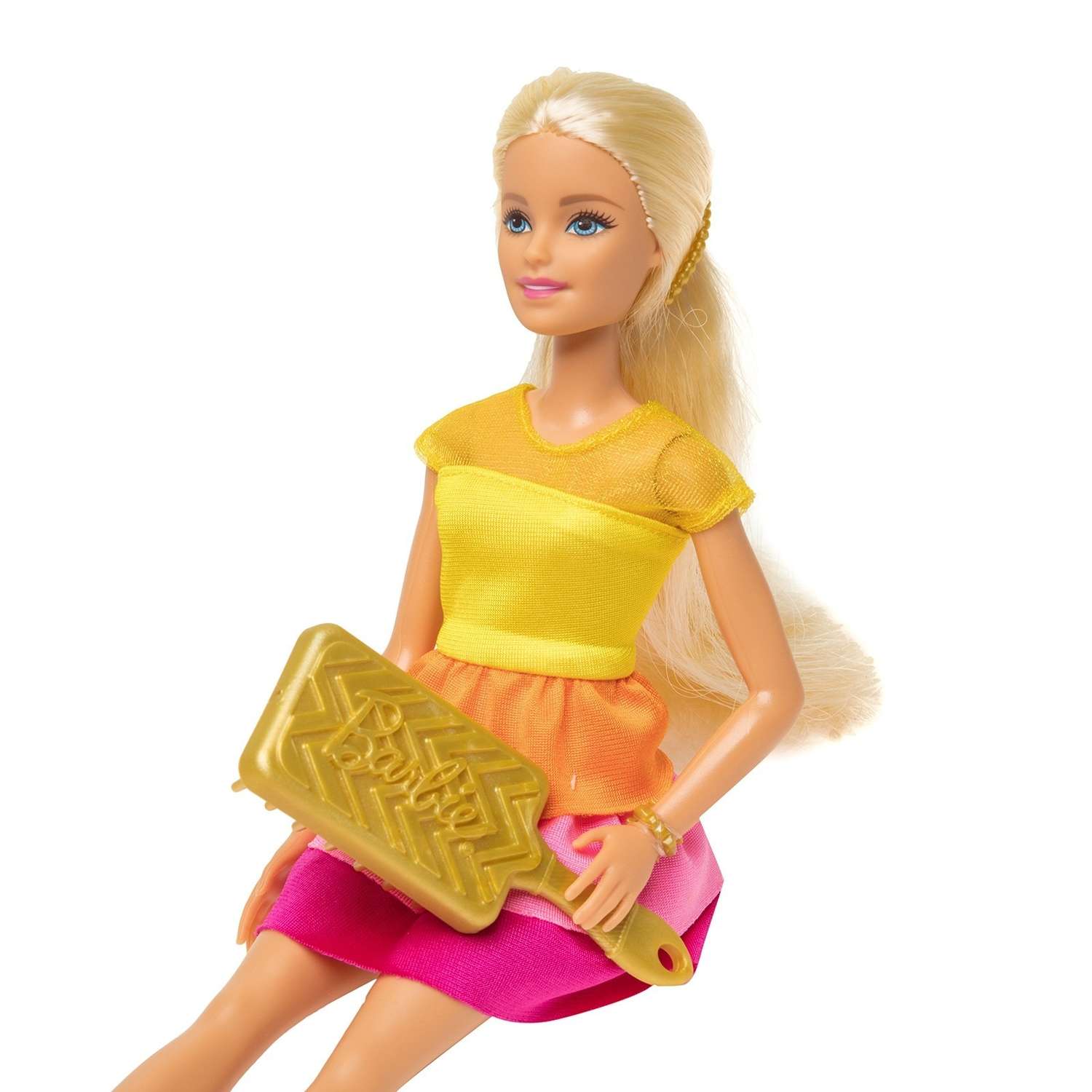 Кукла Barbie в модном наряде с аксессуарами для волос GBK24 GBK24 - фото 19