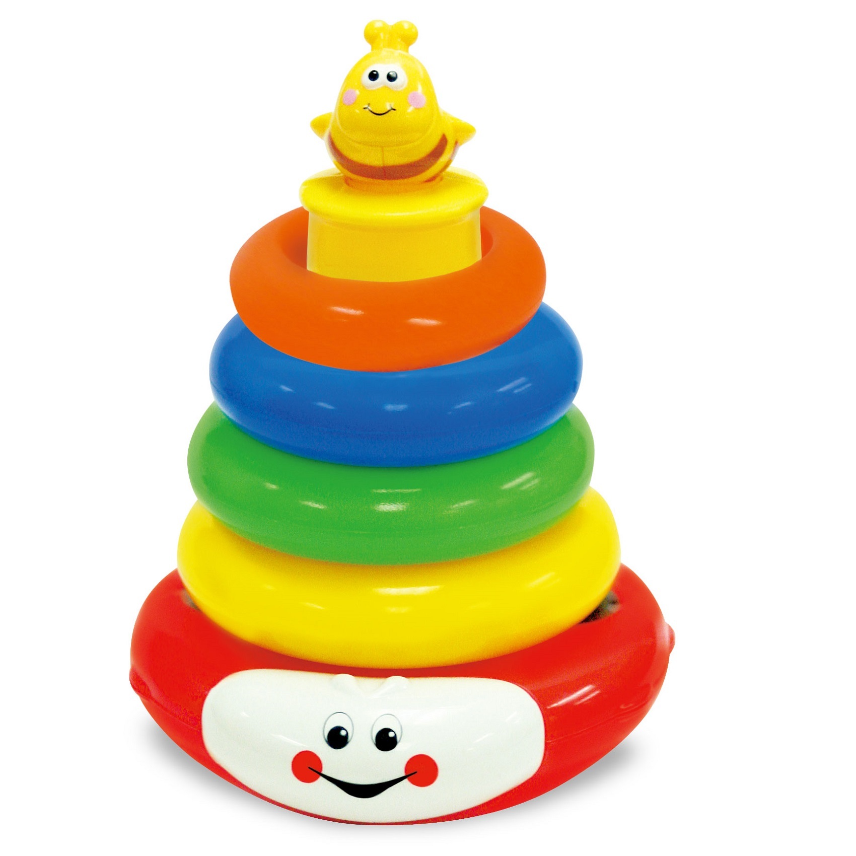 Развивающий набор из 3-х игрушек Kiddieland Юла, Пирамида, Пони (KID 052894) - фото 2