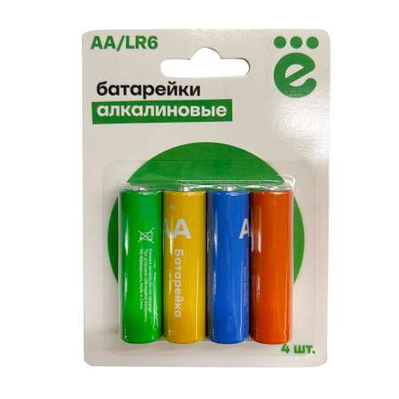 Батарейки АА Alkaline 4шт