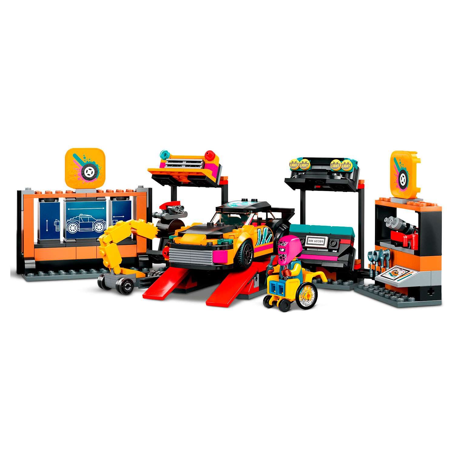 Конструктор детский LEGO City Автомобильная мастерская 60389 - фото 2
