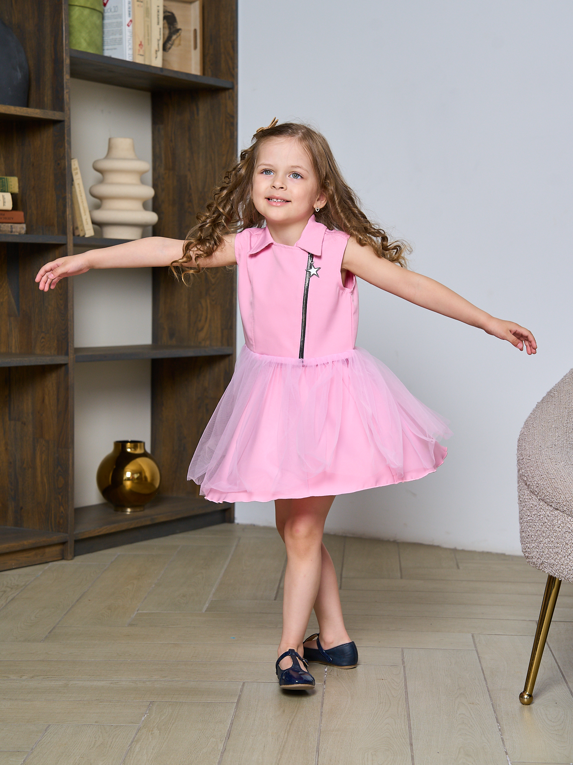 Костюм Mil Art kids 1902201526SUIT-KILT-PINK - фото 2