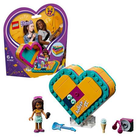 Конструктор LEGO Friends Шкатулка-сердечко Андреа 41354