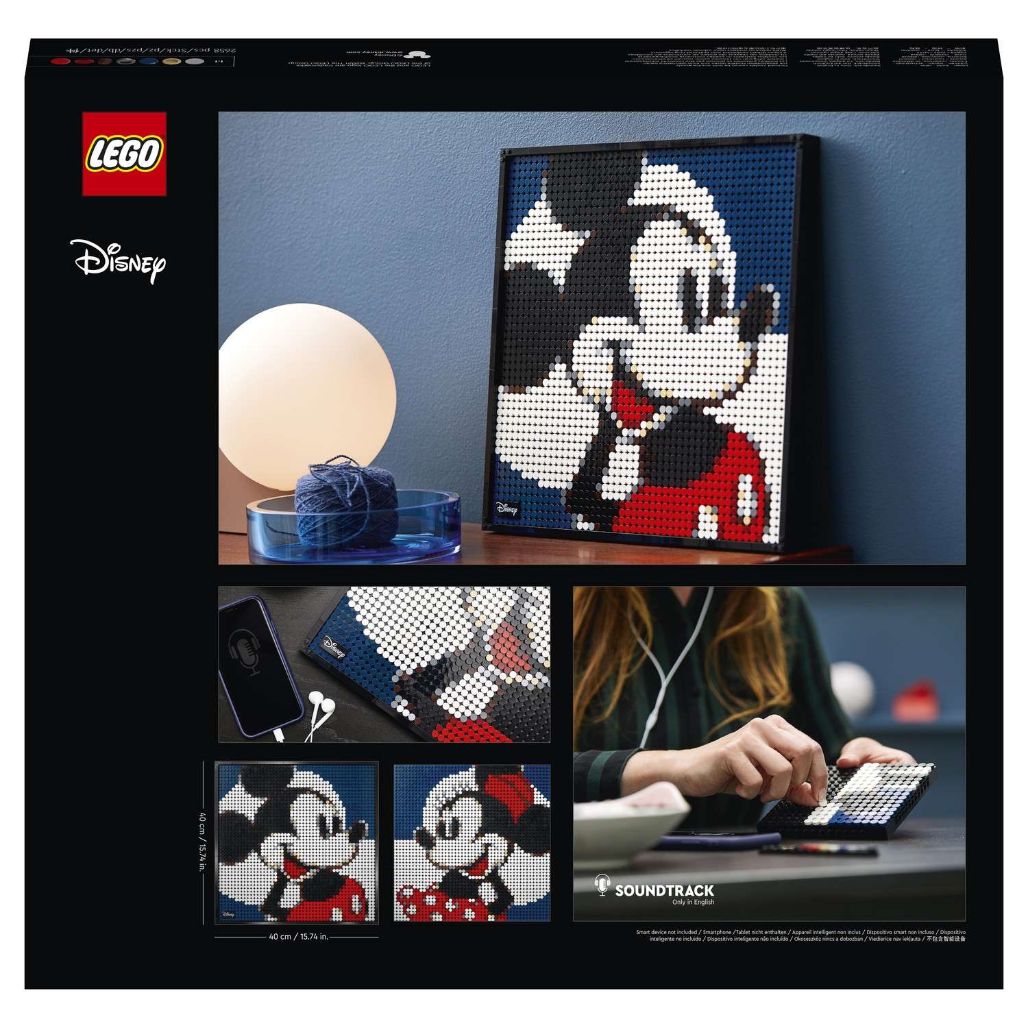 Конструктор LEGO ART Disneys Mickey Mouse 31202 - фото 3