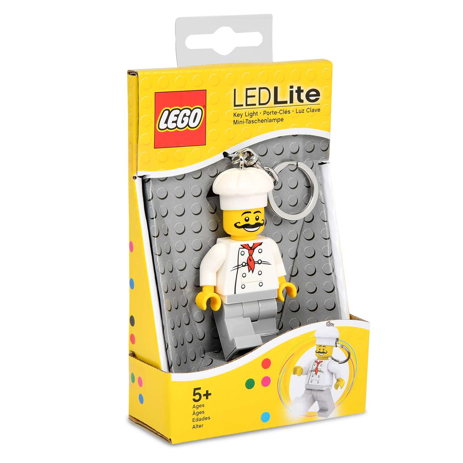 Аксессуар LEGO Classic - Chef Брелок-фонарик для ключей LGL-KE24 - фото 2