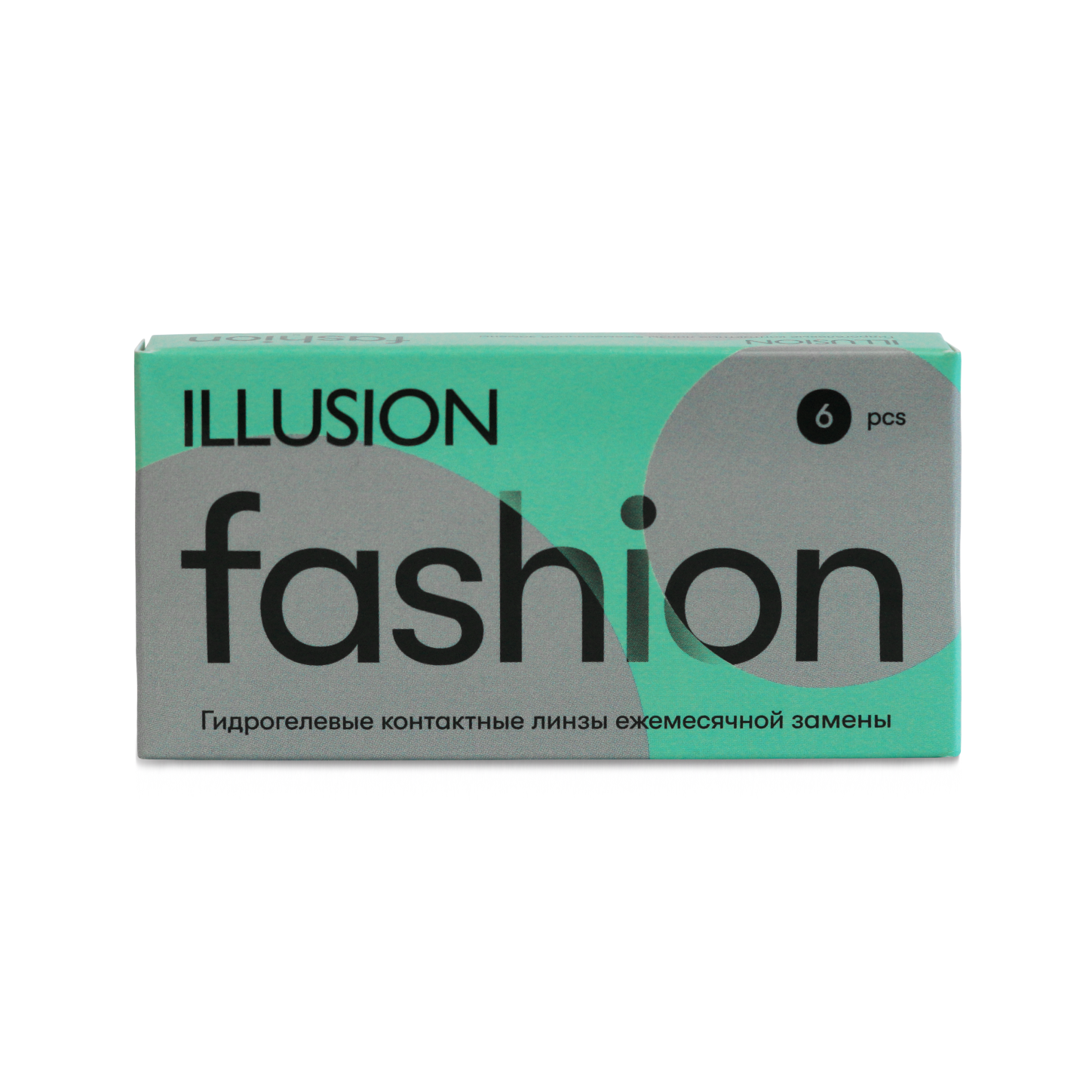 Контактные линзы ILLUSION FASHION на 1 месяц. -10.00/14.2/8.6. 6шт. - фото 1