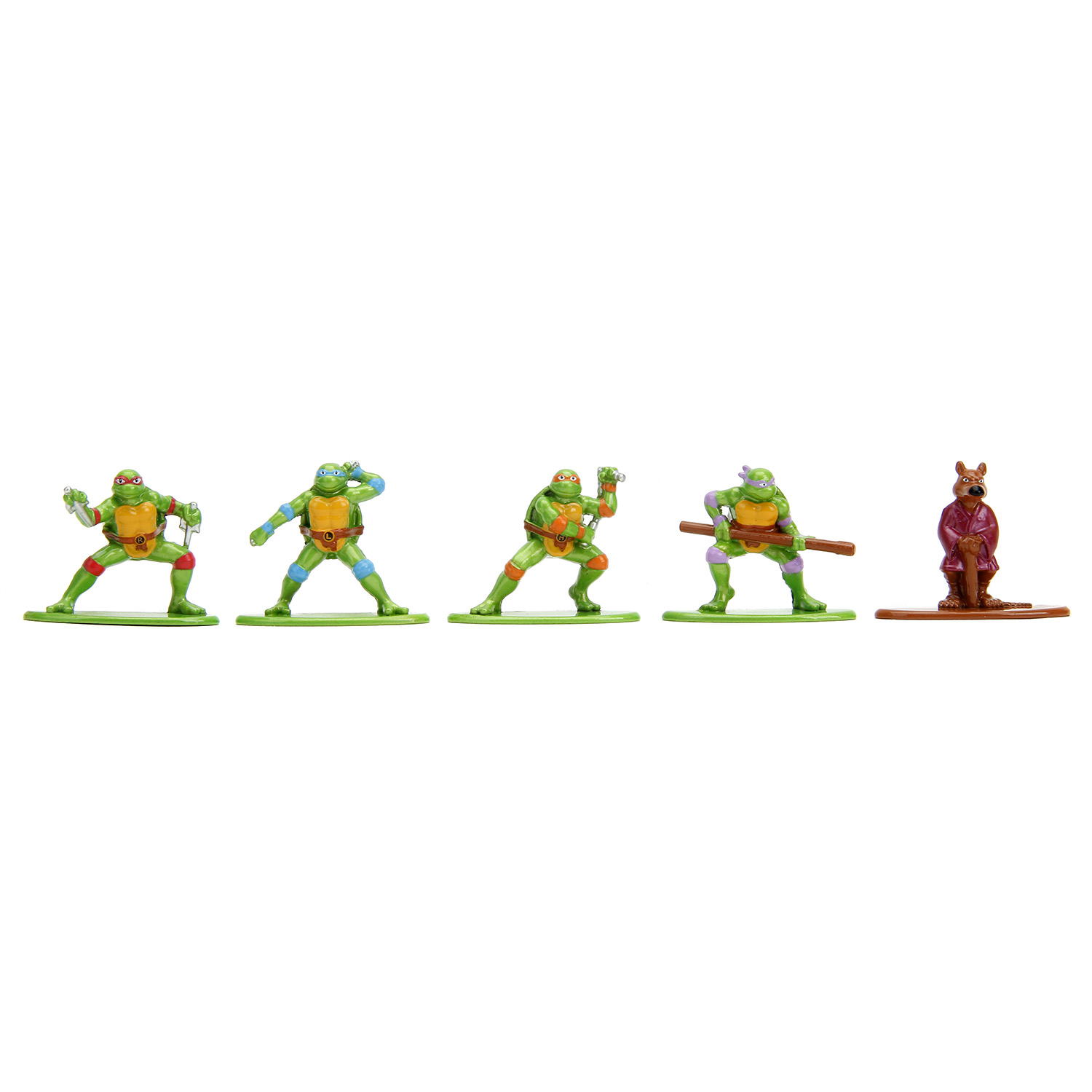 Набор фигурок Jada Nano TMNT Черепашки-ниндзя 18 штук - фото 7