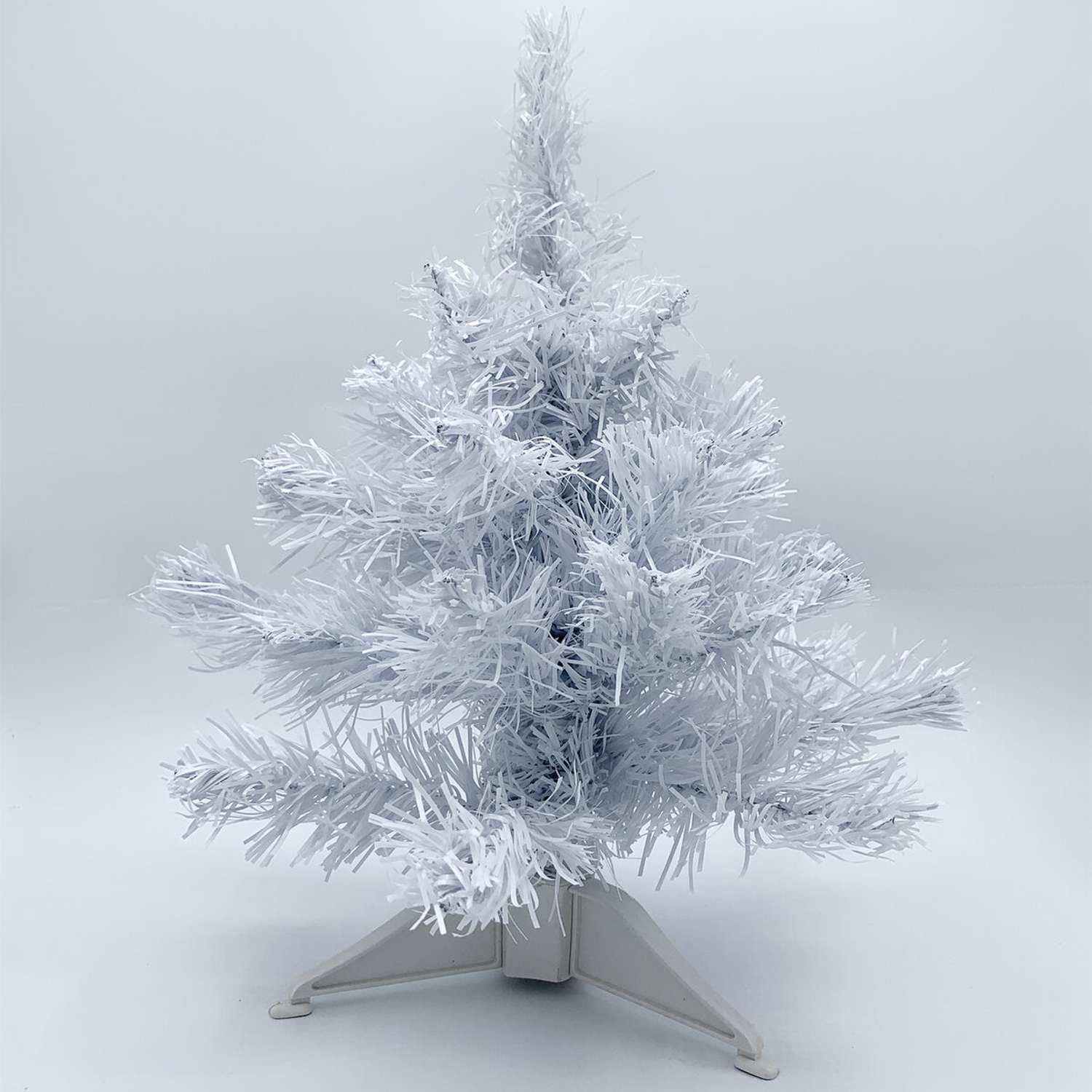 Новогодняя елка Золотая сказка искусственная настольная Snow White 30 см белая - фото 1