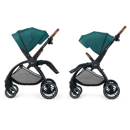 Коляска 2 в 1 Kinderkraft Evolution Cocoon Midnight green