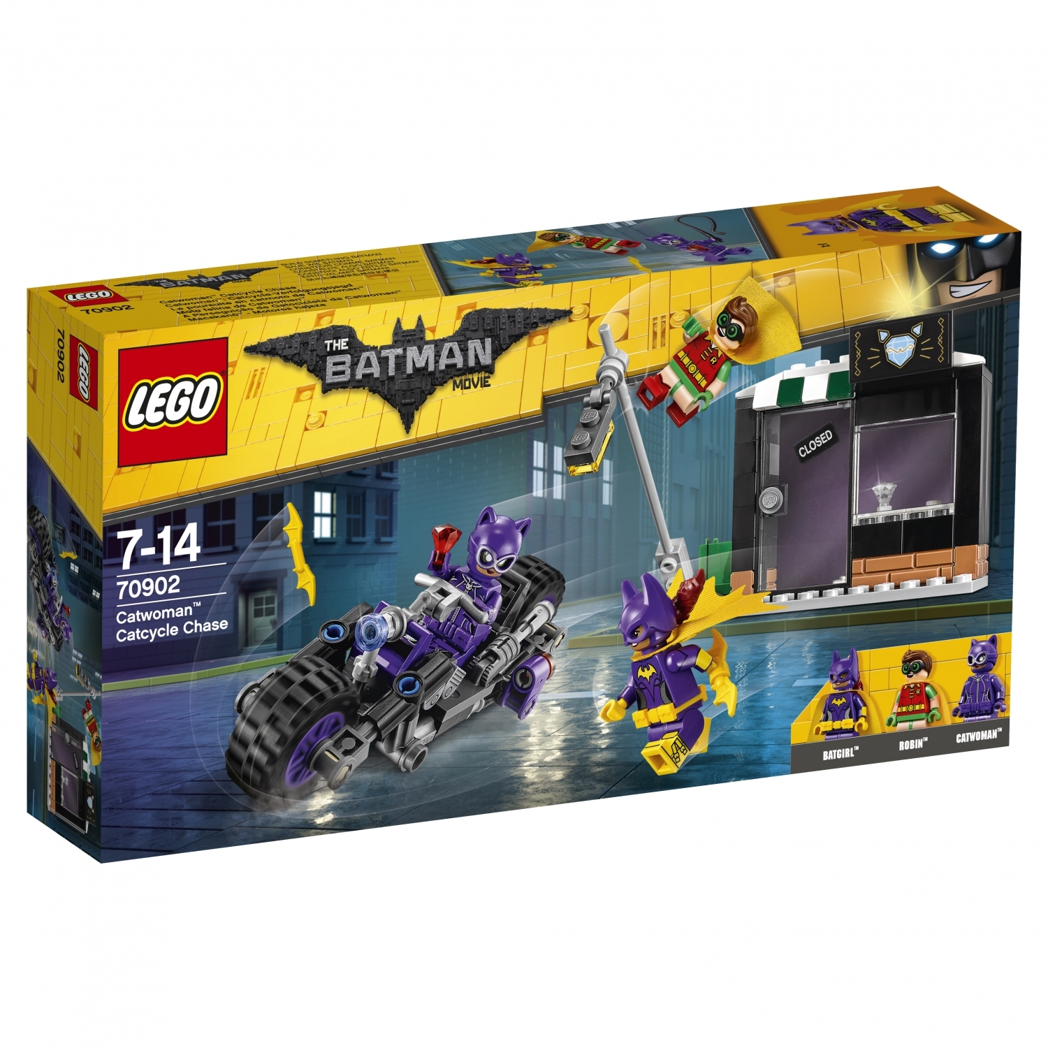 Конструктор LEGO Batman Movie Погоня за Женщиной-кошкой (70902) купить по  цене 2199 ₽ в интернет-магазине Детский мир