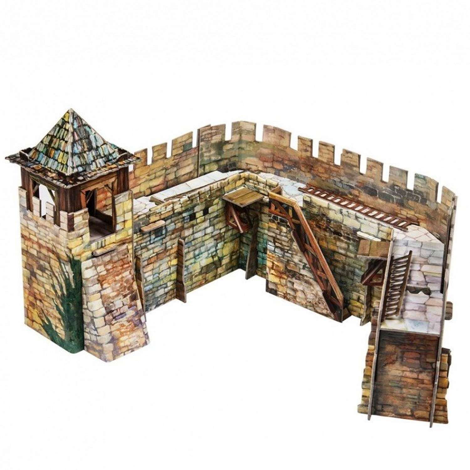 Крепостная стена. Умная бумага (Средневековый замок) - купить в книжном интернет-магазине «Москва»