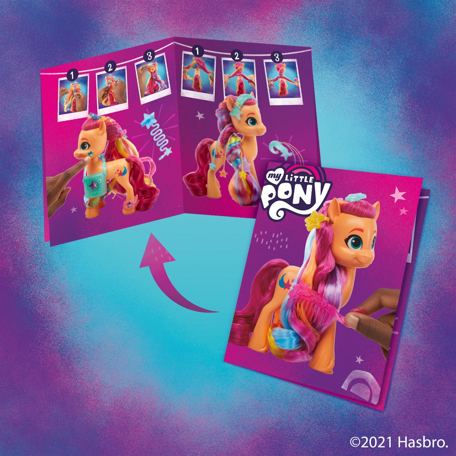 Игрушка My Little Pony Пони фильм Радужные волосы Санни F17945L0 - фото 18