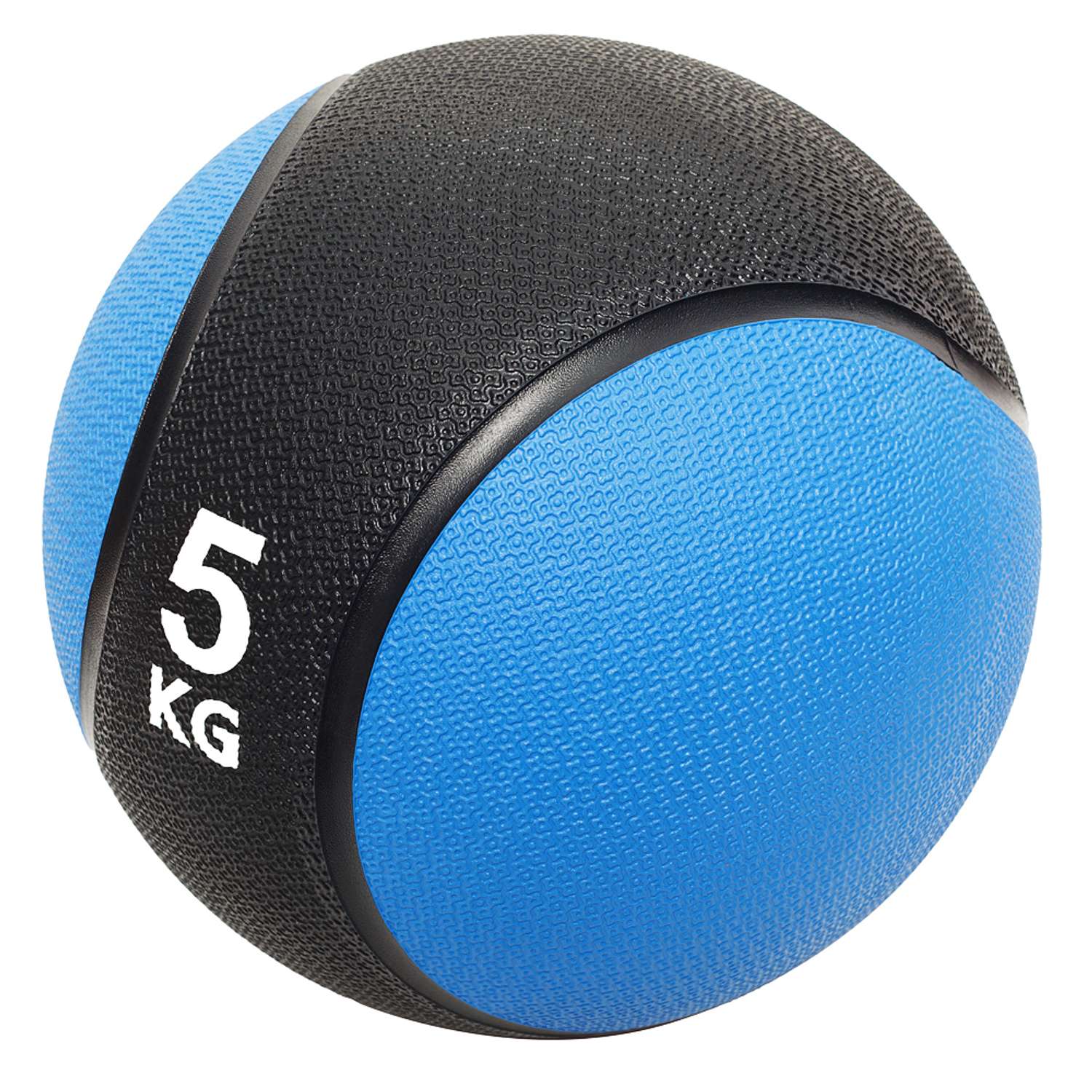 Медбол STRONG BODY медицинский мяч для фитнеса черно-синий 5 кг - фото 2