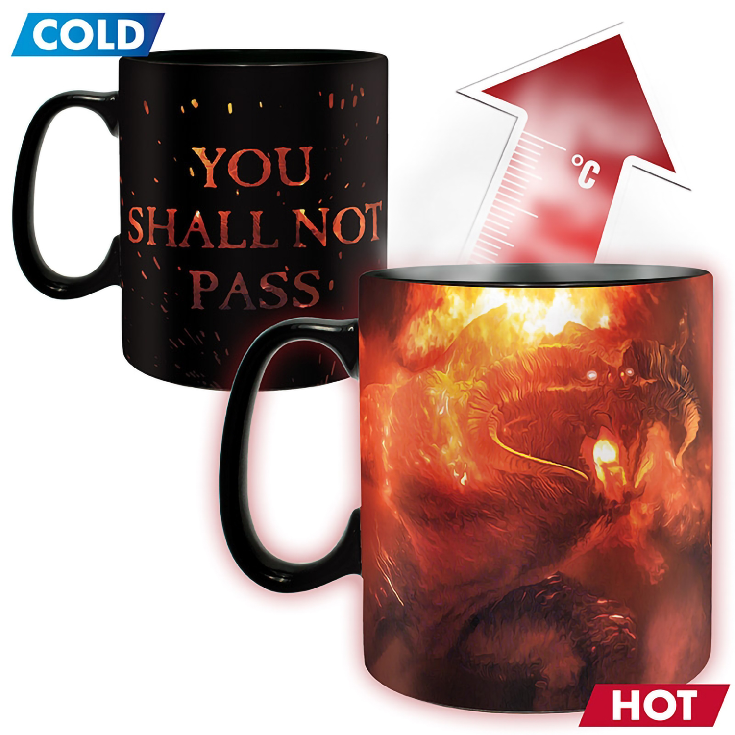 Кружка ABYStyle Lord of the Rings Mug Heat Change 460 ml ABYMUG944 - фото 3