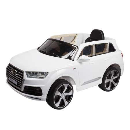 Электромобиль Kreiss Audi Q7 2X6V белый (свет/звук)