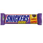 Шоколадный батончик SNICKERS тёмный шоколад 81г (10163225)