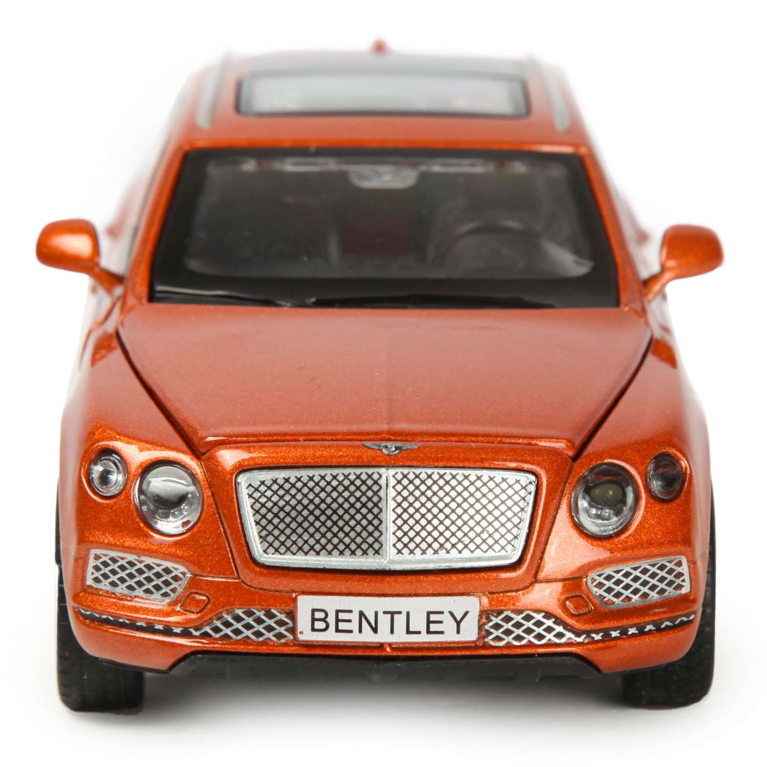 Машинка Mobicaro 1:34 Bentley Bentayga Оранжевая 68369 68369 - фото 6