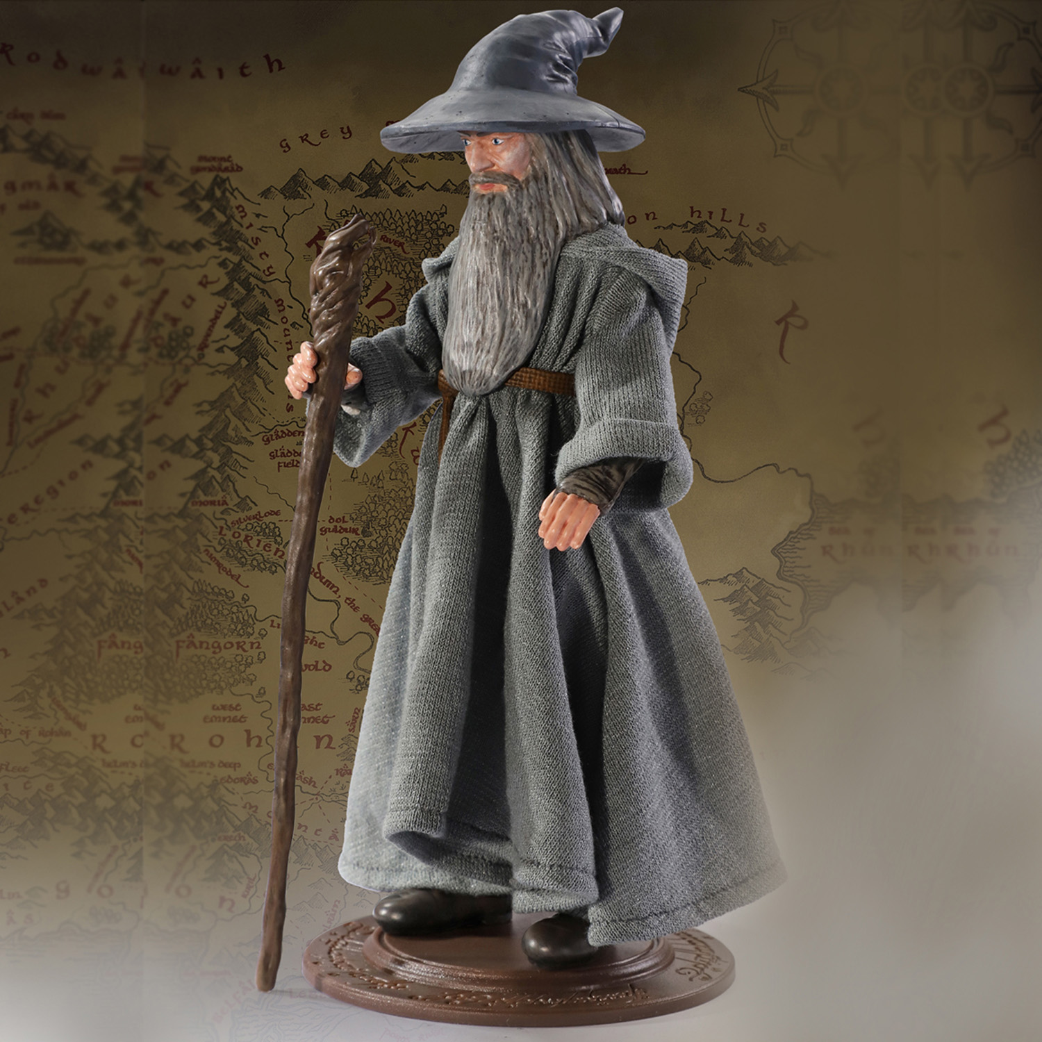 Фигурка The Lord of the Rings Bendyfig Гендальф - гибкая - фото 5