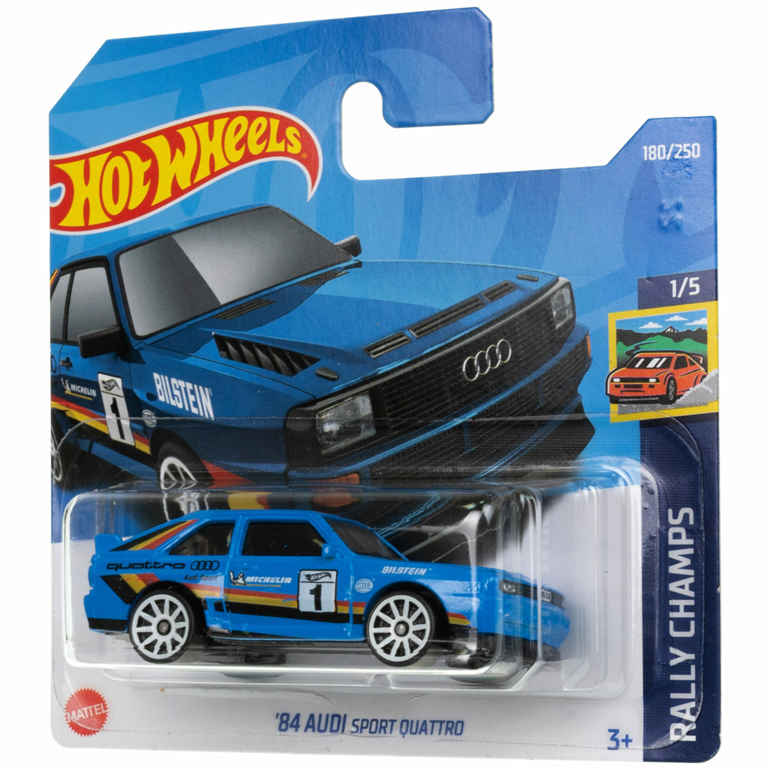 Автомобиль Hot Wheels Audi без механизмов 5785-89 - фото 7