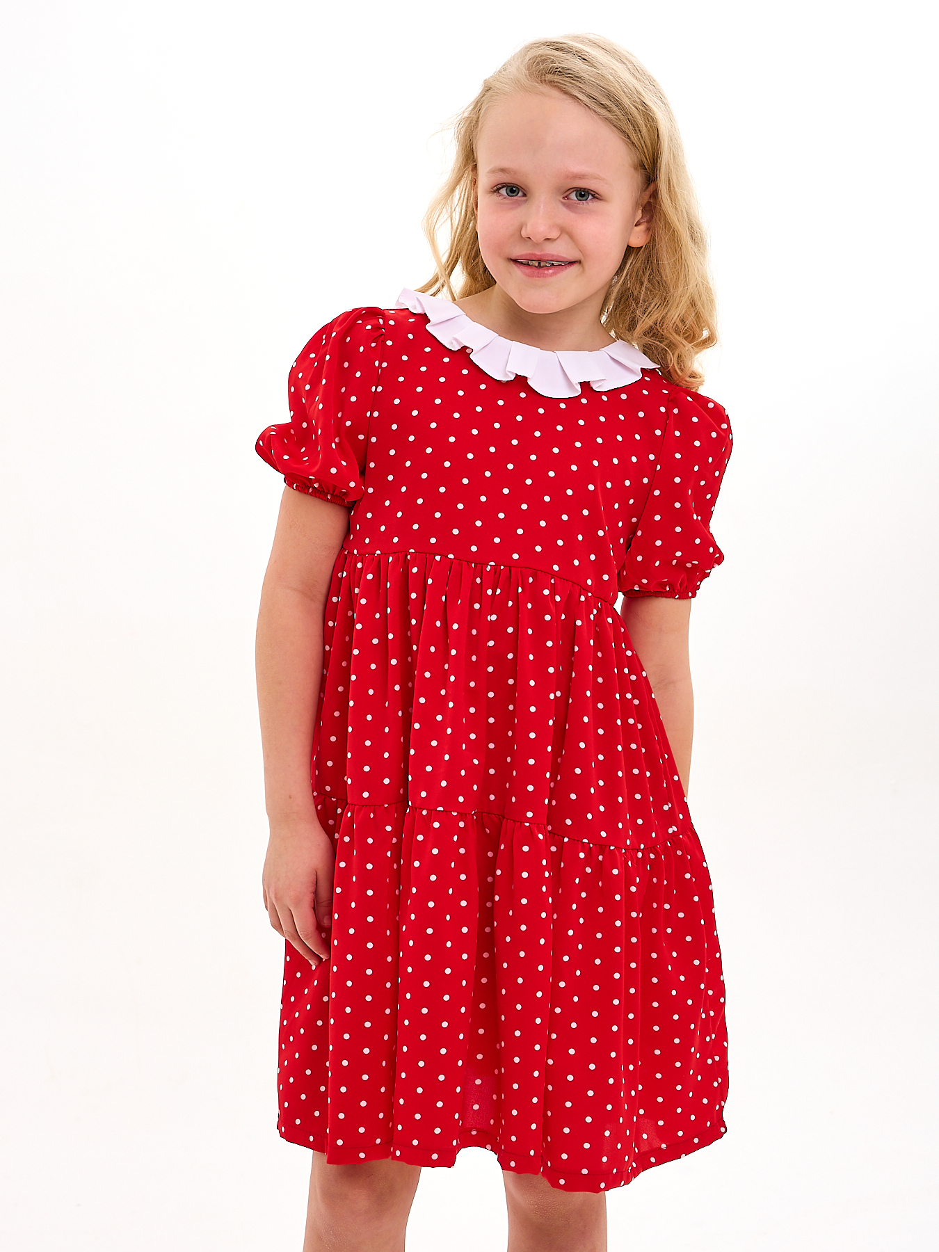 Платье Mil Art kids 1902201543DRESS-GOROX-RED - фото 4