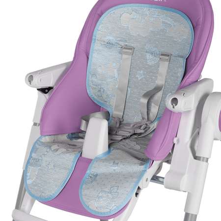 Стульчик для кормления BABY STYLE Пластмассовый детский складной трансформер