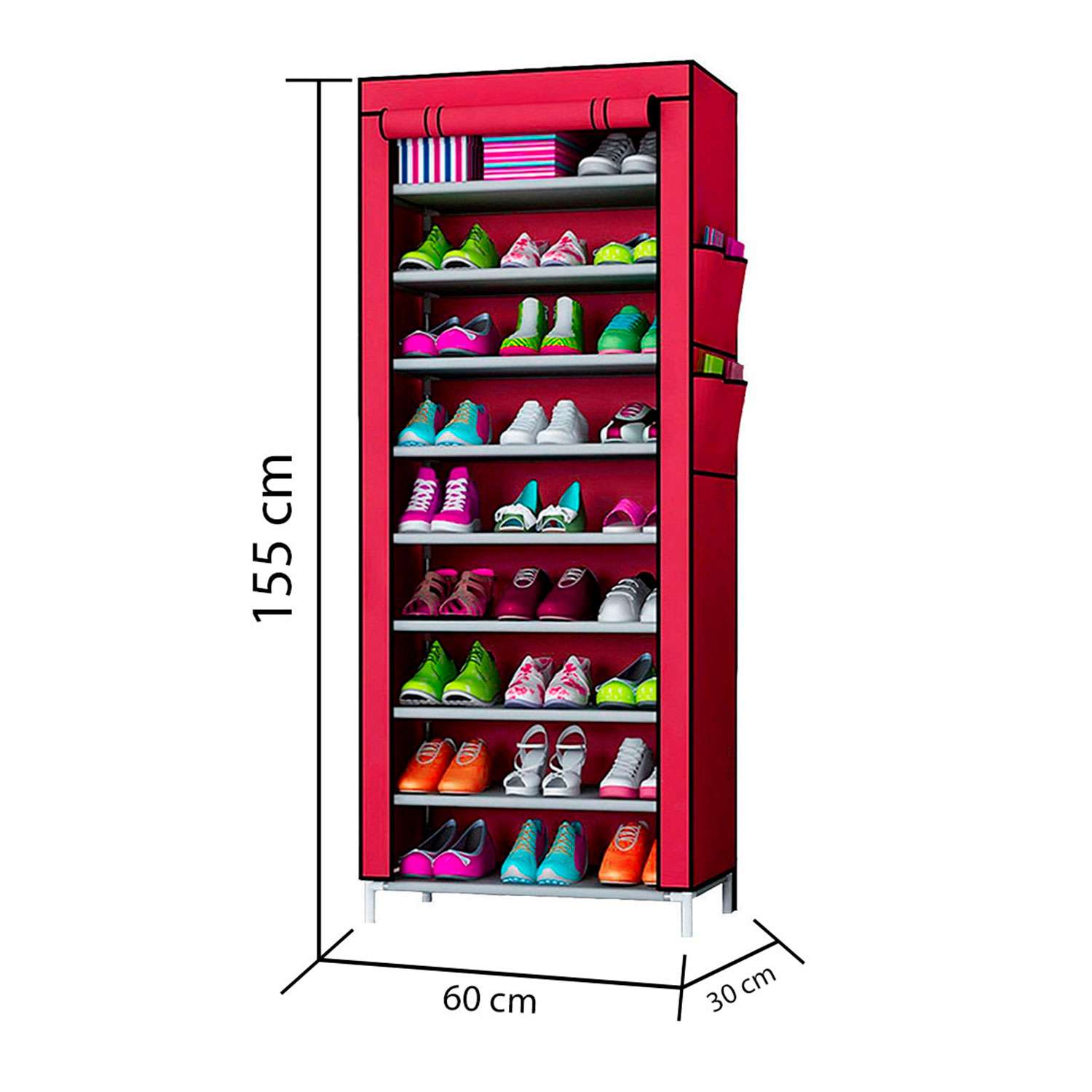 Система хранения для обуви SOKOLTEC 9 отделений нетканый материал - фото 2