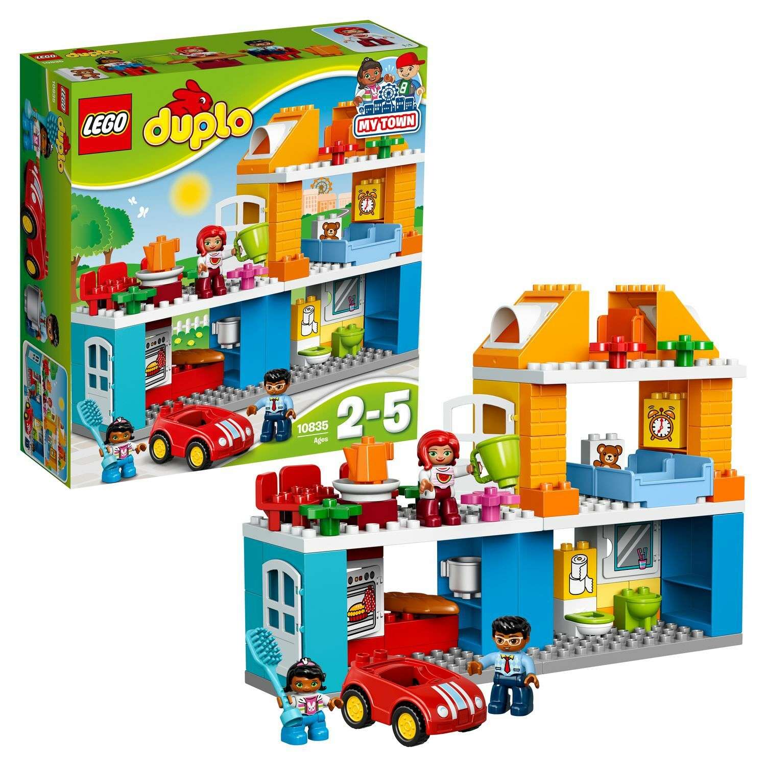 Конструктор LEGO DUPLO Town Семейный дом (10835) - фото 1