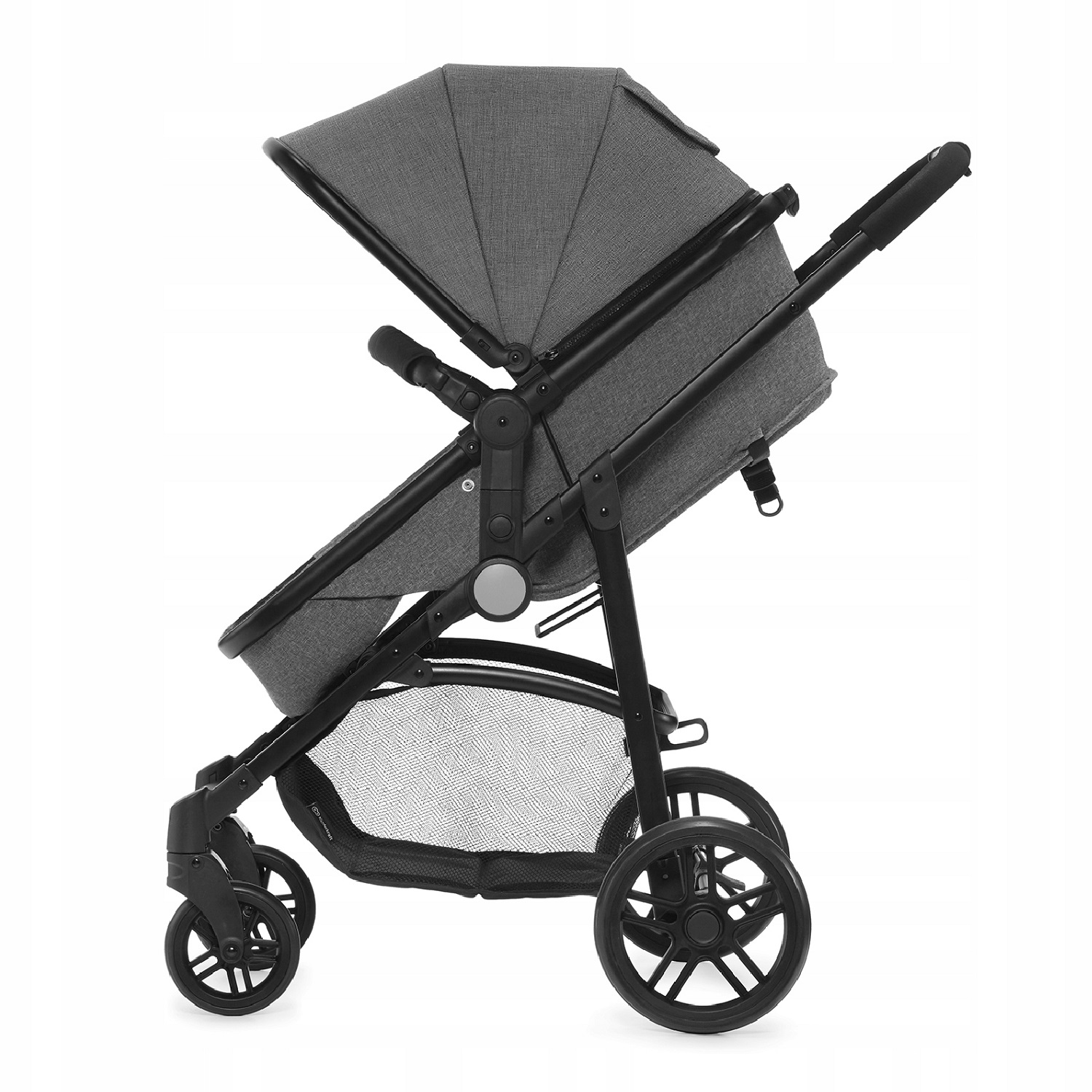 Коляска 2в1 Kinderkraft Juli Grey - фото 6