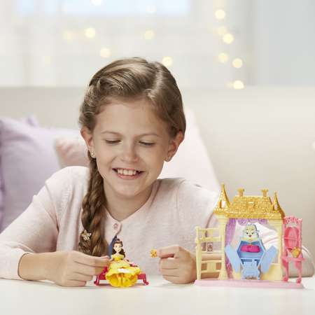 Набор игровой Disney Princess Hasbro Кукла из мультфильма Спальня Белль E3083EU4