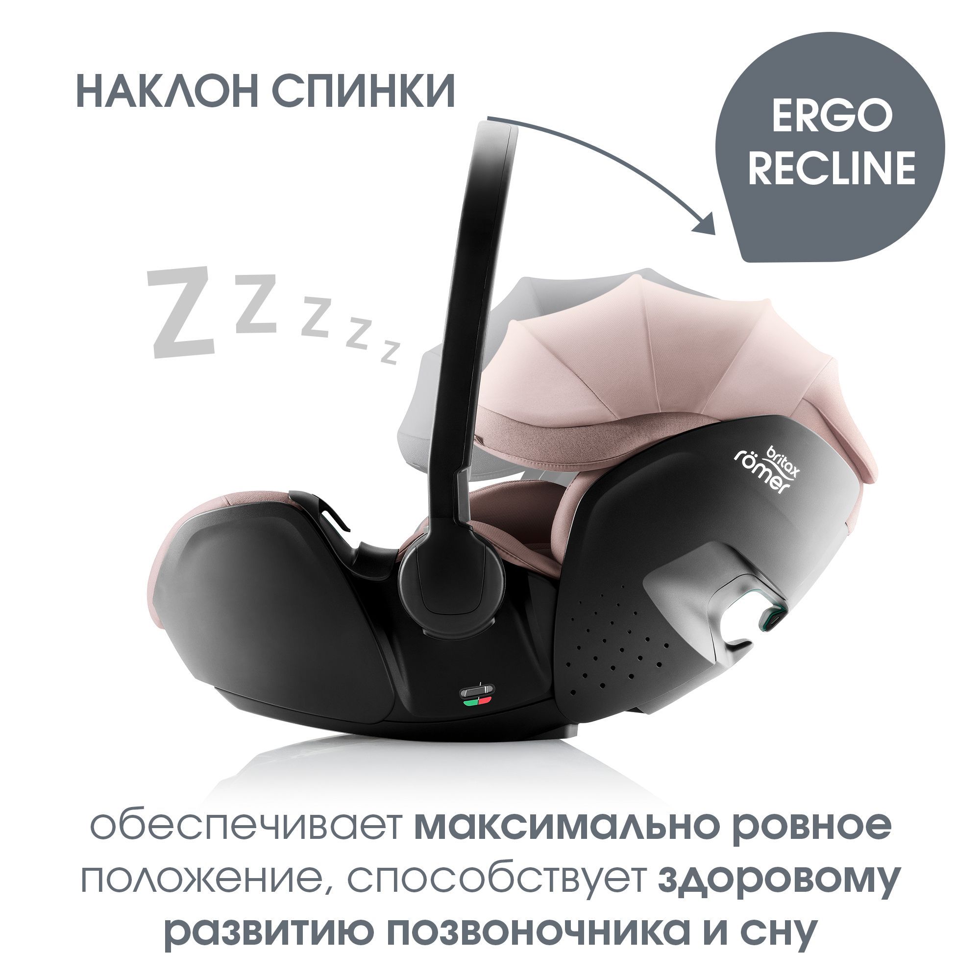 Детское автокресло Britax Roemer Baby-Safe Pro Style Dusty Rose - фото 6