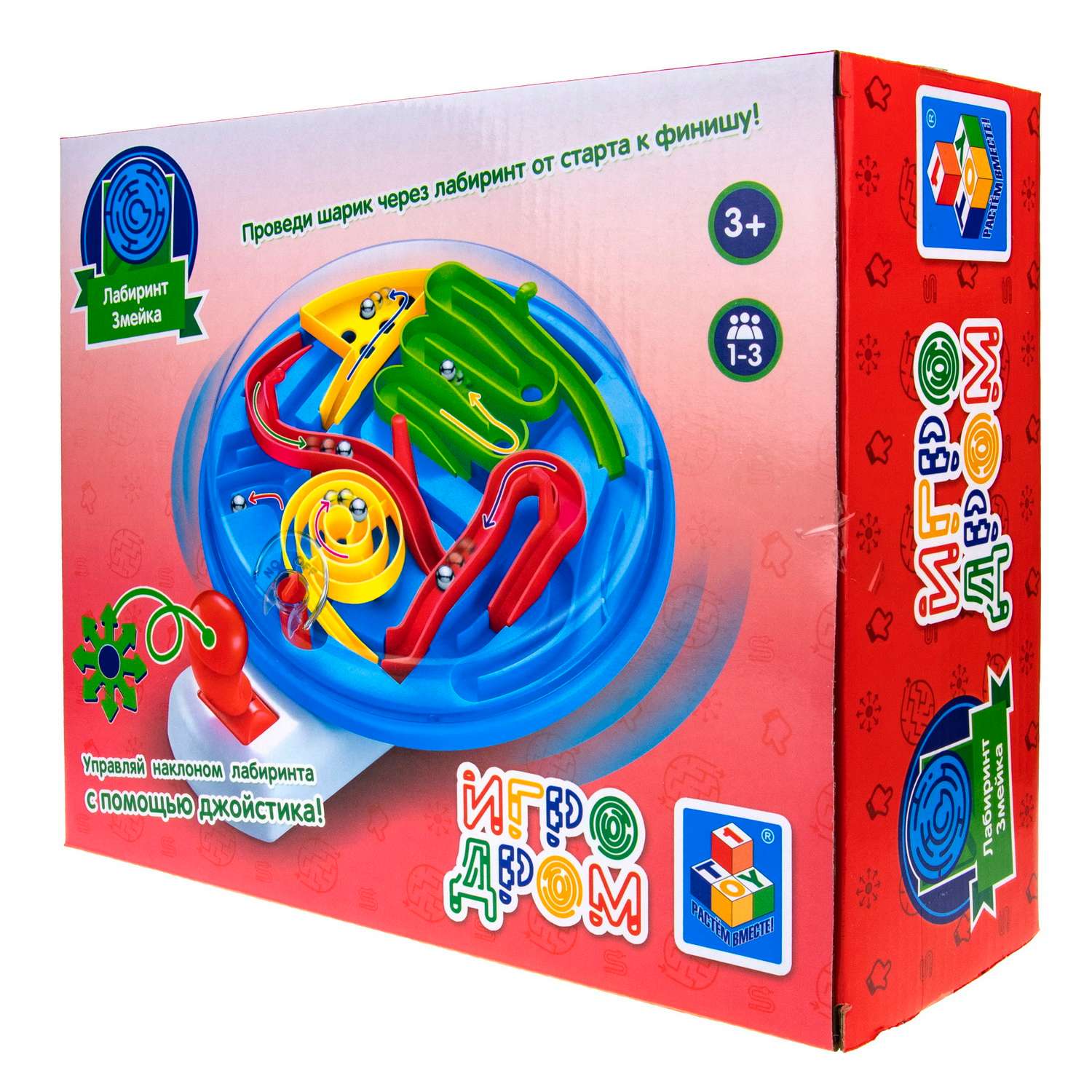 Настольная игра 1TOY Игродом Лабиринт змейка 27х10х22 см - фото 7