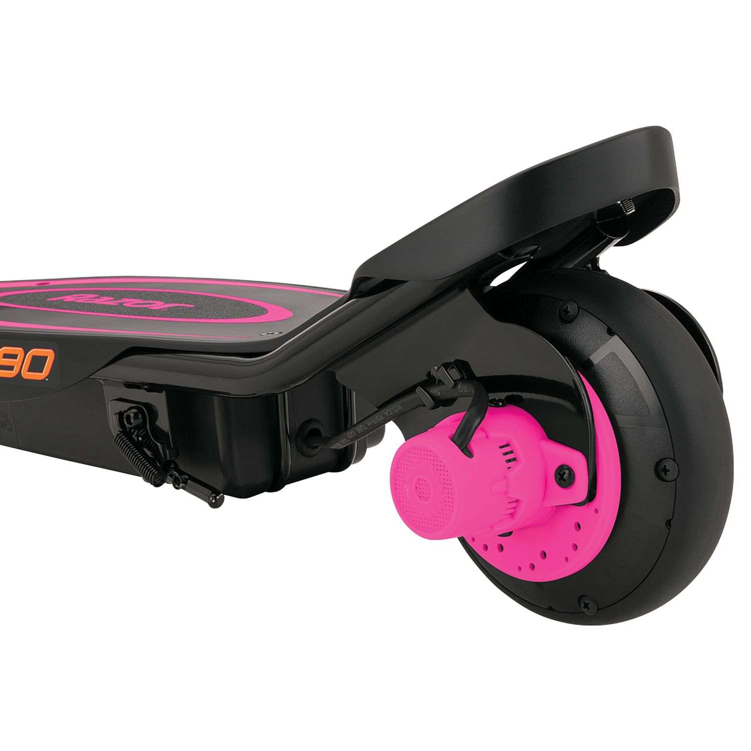 Электросамокат для детей RAZOR Power Core E90 розовый детский электрический с запасом хода до 90 минут - фото 7