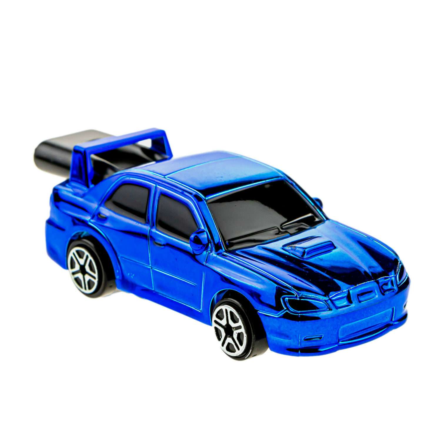 Машинка 1TOY Свист-авто синяя Т20974-4 - фото 1
