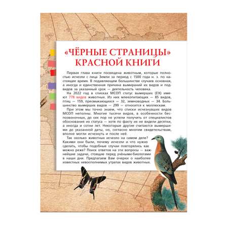 Энциклопедия АСТ Красная книга мира Черные и белые страницы